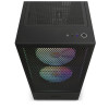 Nzxt H5 Flow Atx Mid Tower Gaming Case 2x Fans 140m RGB - Black Nzxt H5 Flow Atx Mid Tower Gaming Case 2x Fans 140m RGB - Black