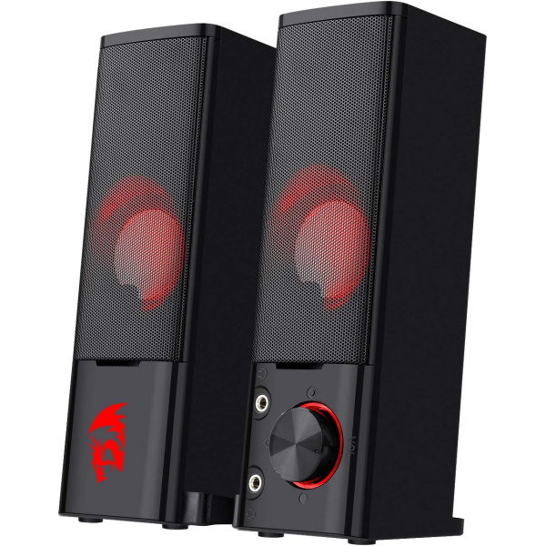 REDRAGON ORPHEUS STEREO GAMING DETACHED SPEAKER / SOUND BAR RED BACKLIGHT REDRAGON ORPHEUS STEREO GAMING DETACHED SPEAKER / SOUND BAR RED BACKLIGHT