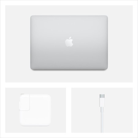 ابل ماك بوك اير13.3 512GB 10TH i5 لابتوب محمول - فضي