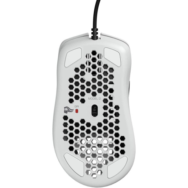 Glorious Model D- Minus Gaming Mouse Rgb - Glossy White Glorious Model D- Minus Gaming Mouse Rgb - Glossy White