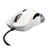 قلوريوس موديل -D  ماوس العاب سلكي - أبيض لامع