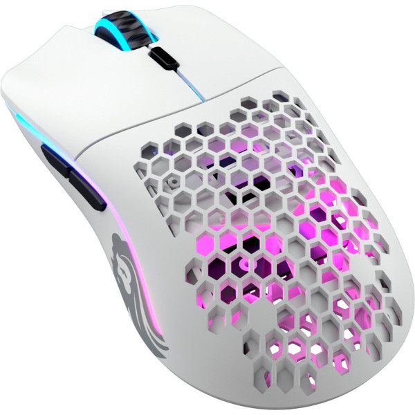 Glorious Model O- Minus Wireless Gaming Mouse Rgb - Matt White Glorious Model O- Minus Wireless Gaming Mouse Rgb - Matt White