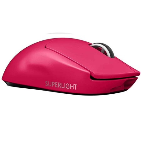 Gaming Mouse Logitech G PRO X Superlight 2 wireless ,DPI up to 32,000 ,approximately 60 g ,5 programmable buttons ,Up to 95 hours - MAGENTA Gaming Mouse Logitech G PRO X Superlight 2 wireless ,DPI up to 32,000 ,approximately 60 g ,5 programmable buttons ,Up to 95 hours - MAGENTA