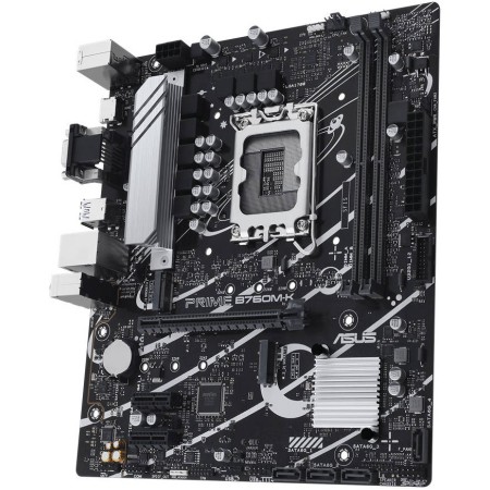 ASUS PRIME B760M-K DDR5 Motherboard - PCIe 4.0 - LGA1700 Socket - DDR5 RAM