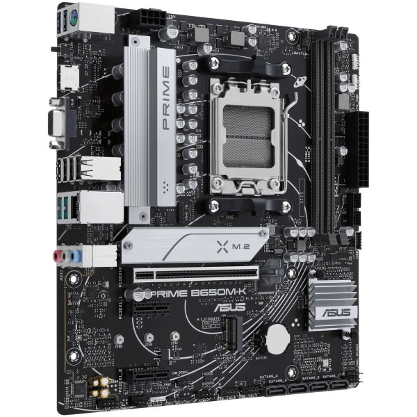 Asus Prime B650m-K Ddr5 Aura Sync - Amd Socket Am5 Asus Prime B650m-K Ddr5 Aura Sync - Amd Socket Am5