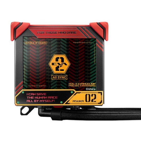 ASUS ROG RYUJIN III 360 ARGB EVA-02 Edition LIQUID COOLER - RED ( LCD DISPLAY) ASUS ROG RYUJIN III 360 ARGB EVA-02 Edition LIQUID COOLER - RED ( LCD DISPLAY)