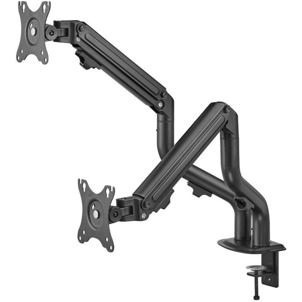 TWISTED MINDS DUAL MONITOR MECHANICAL SPRING ARM ( 17" - 32" ) TWISTED MINDS DUAL MONITOR MECHANICAL SPRING ARM ( 17 - 32 )