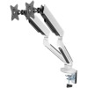 Twisted Minds Dual Monitor Arm |17"-32" | RGB - White Twisted Minds Dual Monitor Arm |17"-32" | RGB - White