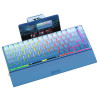 REDRAGON SHACO PRO 3 Wired/BT/2.4Ghz MECHANICHAL GAMING KEYBOARD 60% - RED SWITCH - BLUE REDRAGON SHACO PRO 3 Wired/BT/2.4Ghz MECHANICHAL GAMING KEYBOARD 60% - RED SWITCH - BLUE
