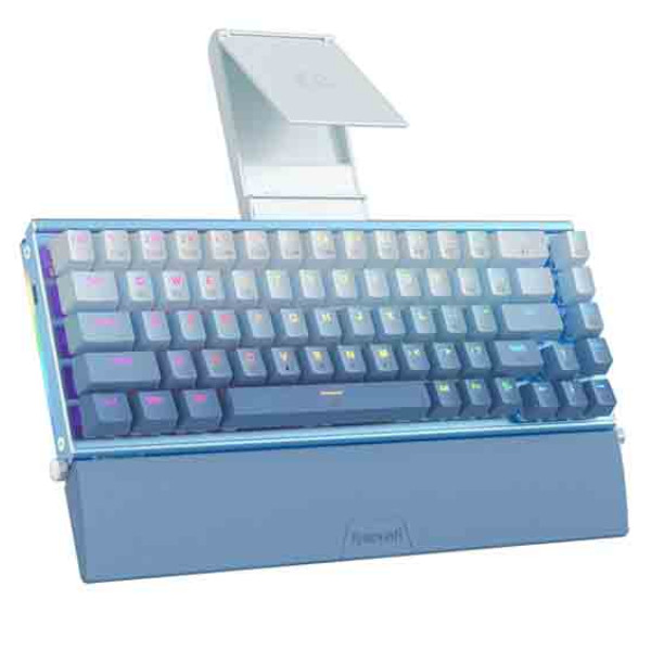 REDRAGON SHACO PRO 3 Wired/BT/2.4Ghz MECHANICHAL GAMING KEYBOARD 60% - RED SWITCH - BLUE REDRAGON SHACO PRO 3 Wired/BT/2.4Ghz MECHANICHAL GAMING KEYBOARD 60% - RED SWITCH - BLUE