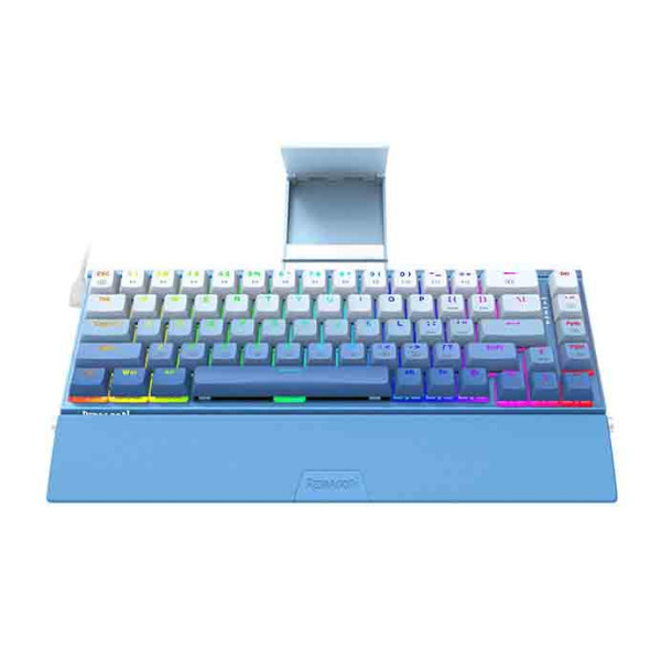 REDRAGON SHACO PRO 3 Wired/BT/2.4Ghz MECHANICHAL GAMING KEYBOARD 60% - RED SWITCH - BLUE REDRAGON SHACO PRO 3 Wired/BT/2.4Ghz MECHANICHAL GAMING KEYBOARD 60% - RED SWITCH - BLUE