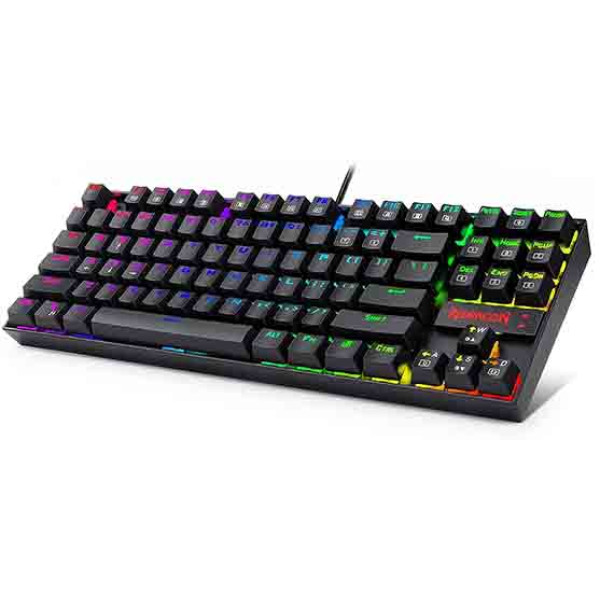 REDRAGON KUMARA K552RGB MECHANICHAL GAMING KEYBOARD |RED SWITCH - ARABIC - BLACK REDRAGON KUMARA K552RGB MECHANICHAL GAMING KEYBOARD |RED SWITCH - ARABIC - BLACK