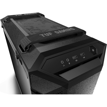 Asus GT501 TUF Gaming Temp-Glass RGB AATX Mid Tower Case - Black Asus GT501 TUF Gaming Temp-Glass RGB AATX Mid Tower Case - Black