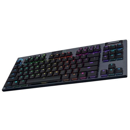 Wireless Gaming Keyboard Logitech G915 Tkl Mechanical Tenkeyless RGB (GL TACTILE SWITCH) - Black