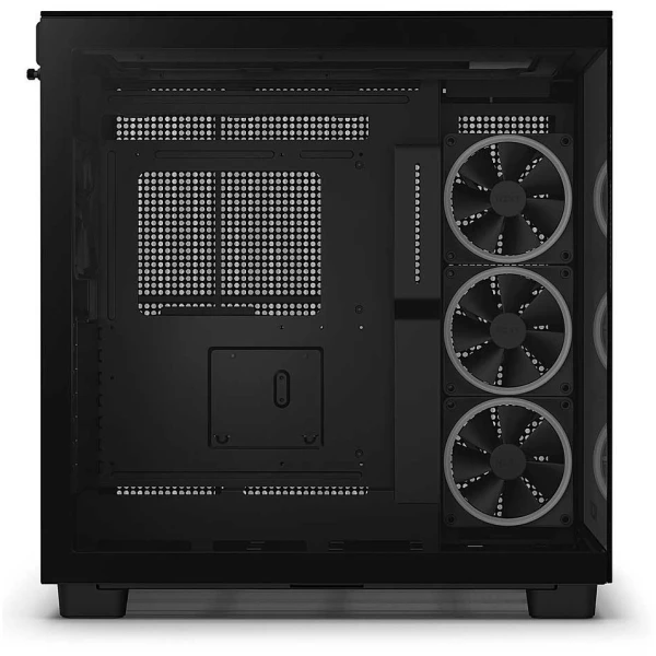 NZXT H9 Elite Mid Tower Airflow Case (3x FANs RGB + 1xFAN Without RGB) - Black