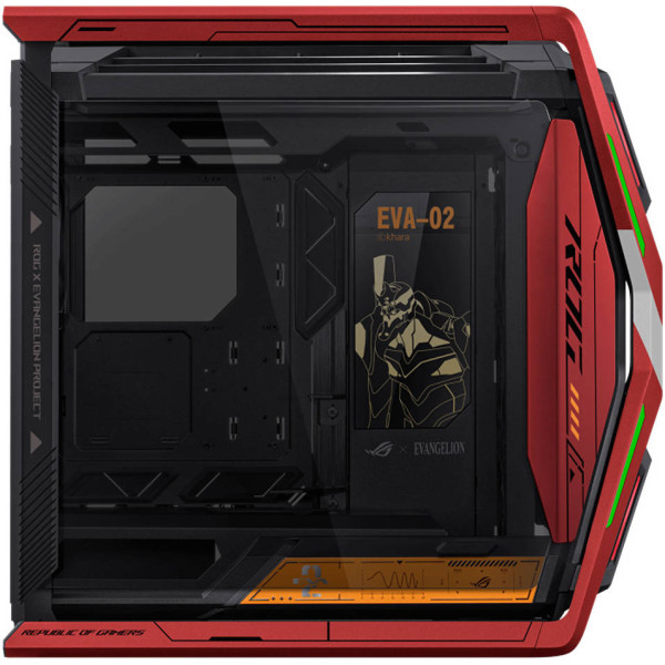 ASUS GR701 ROG HYPERION EVA-02 Edition RGB GAMING E-ATX TOWER CASE- RED ASUS GR701 ROG HYPERION EVA-02 Edition RGB GAMING E-ATX TOWER CASE- RED