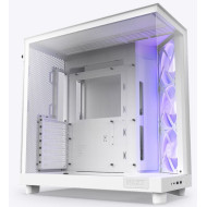 NZXT H6 Flow Edition Mid Tower Airflow Case 3X Fan's RGB - White
