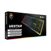 COUGAR VANTAR S GAMING KEYBOARD SCISSOR-SWITCH 8-Backlight Effect - BLACK COUGAR VANTAR S GAMING KEYBOARD SCISSOR-SWITCH 8-Backlight Effect - BLACK