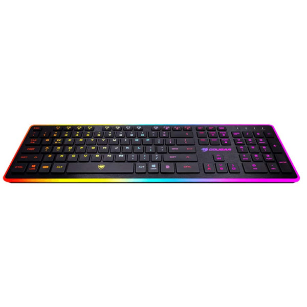 COUGAR VANTAR S GAMING KEYBOARD SCISSOR-SWITCH 8-Backlight Effect - BLACK COUGAR VANTAR S GAMING KEYBOARD SCISSOR-SWITCH 8-Backlight Effect - BLACK