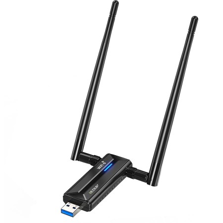 EP-AX1671 وصلة وايفاي USB  من EDUP مزدوجة النطاق تدعم وايفاي 6 إي