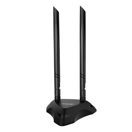 EP-9651GS Pro كرت شبكة داخلي AX210  بمنفذ PCIe من EDUP  يدعم وايفاي 6 إي ثلاثي النطاق و بلوتوث 5.2 - لاقط هوائي خارجي