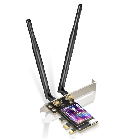 EP-9658 كرت شبكة داخلي بمنفذ PCIe من EDUP يدعم وايفاي 6 مزدوج النطاق و بلوتوث اصدار 5.2 EP-9658 كرت شبكة داخلي بمنفذ PCIe من EDUP يدعم وايفاي 6 مزدوج النطاق و بلوتوث اصدار 5.2