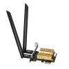 EDUP EP-9651GS WIFI 6E AX210 AX5400 WIFI Tri-Band Wireless Bluetooth 5.2 - PCI-E Wireless Adapter EDUP EP-9651GS WIFI 6E AX210 AX5400 WIFI Tri-Band Wireless Bluetooth 5.2 - PCI-E Wireless Adapter