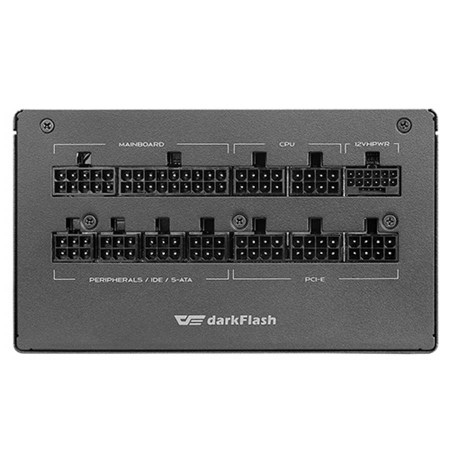 DARKFLASH UPMOST 1050W 80PLUS GOLD Full Modular ATX3.0 PCI-e GEN-5 - Power Supply DARKFLASH UPMOST 1050W 80PLUS GOLD Full Modular ATX3.0 PCI-e GEN-5 - Power Supply