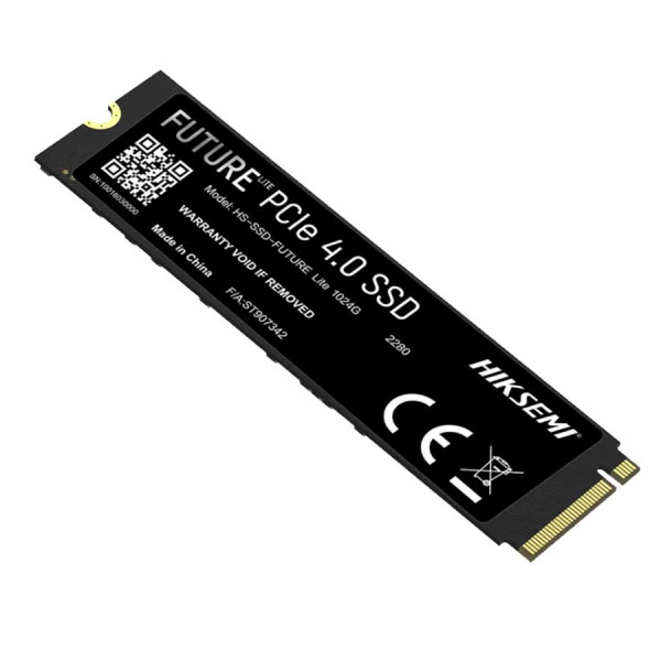 HIKSEMI FUTURE LITE PCIe 4.0 NVMe M.2 SSD 2TB Up to 7100 Mb/s HIKSEMI FUTURE LITE PCIe 4.0 NVMe M.2 SSD 2TB Up to 7100 Mb/s