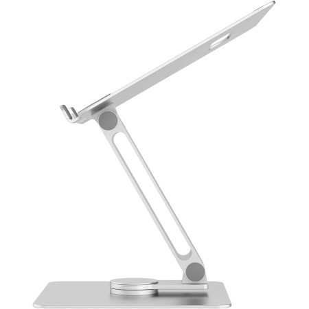 UPERGO ALUMINUM HEIGHT ADJUSTABLE LAPTOP STAND – Silver