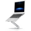 UPERGO ALUMINUM HEIGHT ADJUSTABLE LAPTOP STAND – Silver UPERGO ALUMINUM HEIGHT ADJUSTABLE LAPTOP STAND – Silver