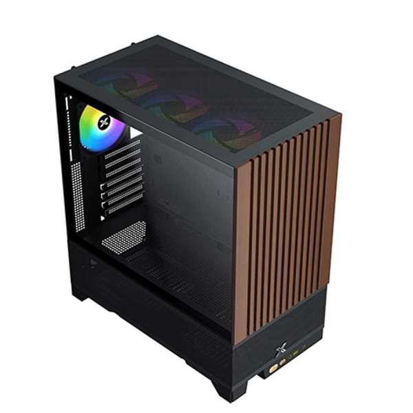 Xigmatek Alpha Endorphin Wd Wid Body Gaming Midtower ATX Case 4x ARGB Fans - Black Xigmatek Alpha Endorphin Wd Wid Body Gaming Midtower ATX Case 4x ARGB Fans - Black