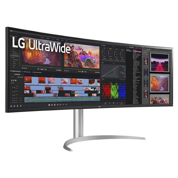 LG 49 inch Ultra-Wide 2K Nano IPS 5MS 144Hz Curved Monitor - White LG 49 inch Ultra-Wide 2K Nano IPS 5MS 144Hz Curved Monitor - White