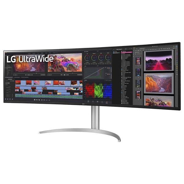 LG 49 inch Ultra-Wide 2K Nano IPS 5MS 144Hz Curved Monitor - White LG 49 inch Ultra-Wide 2K Nano IPS 5MS 144Hz Curved Monitor - White