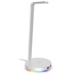  ريزر بيس ستيشن V2 كروما ستاند سماعه مع يو إس بي - ابيض