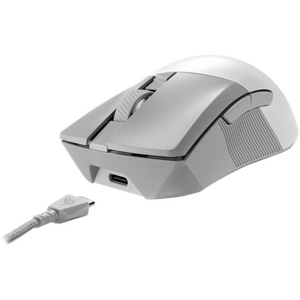 ASUS ROG Gladius III Aimpoint Wireless / Bluetooh 2.4GHz- AURA Gaming Mouse - White ASUS ROG Gladius III Aimpoint Wireless / Bluetooh 2.4GHz- AURA Gaming Mouse - White