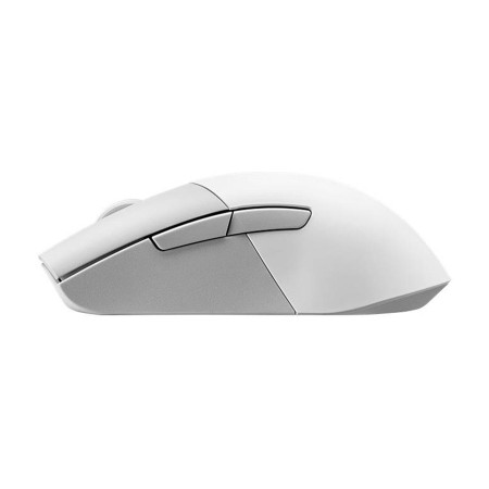 Wireless Gaming Mouse ASUS ROG Keris AimPoint P709 – Wireless 2.4 GHz, Bluetooth 5.1, or wired USB‑C , up to 36,000 DPI, lightweight at approximately 75 g, 5 programmable buttons – White Wireless Gaming Mouse ASUS ROG Keris AimPoint P709 – Wireless 2.4 GHz, Bluetooth 5.1, or wired USB‑C , up to 36,000 DPI, lightweight at approximately 75 g, 5 programmable buttons – White