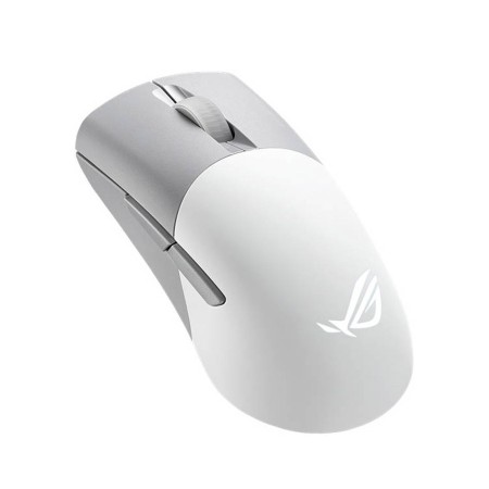 Wireless Gaming Mouse ASUS ROG Keris AimPoint P709 – Wireless 2.4 GHz, Bluetooth 5.1, or wired USB‑C , up to 36,000 DPI, lightweight at approximately 75 g, 5 programmable buttons – White Wireless Gaming Mouse ASUS ROG Keris AimPoint P709 – Wireless 2.4 GHz, Bluetooth 5.1, or wired USB‑C , up to 36,000 DPI, lightweight at approximately 75 g, 5 programmable buttons – White