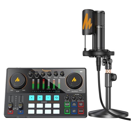maono CASTER E2 AME2A Integrated Audio Production Studio - Single MIC Bundle maono CASTER E2 AME2A Integrated Audio Production Studio - Single MIC Bundle