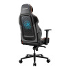 COUGAR NXSYS AERO Integrated 200mm RGB Fan, Breathable PVC Leather Gaming Chair - Black / Orange COUGAR NXSYS AERO Integrated 200mm RGB Fan, Breathable PVC Leather Gaming Chair - Black / Orange