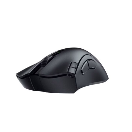 RAZER DeathAdder V2 X Hyperspeed Wireless Gaming Mouse , 2.4GHz and BT, 14,000 DPI optical 5G sensor, 7 buttons, 100% PTFE - BLACK RAZER DeathAdder V2 X Hyperspeed Wireless Gaming Mouse , 2.4GHz and BT, 14,000 DPI optical 5G sensor, 7 buttons, 100% PTFE - BLACK