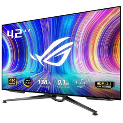 أسوس 42 بوصة روج سوفيت اوليد 4k هيرتز 138 - شاشة احترافية للألعاب أسوس 42 بوصة روج سوفيت اوليد 4k هيرتز 138 - شاشة احترافية للألعاب