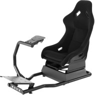 GAMEON G-GRBS01 Racing Simulator Cockpit - Heavy-Duty Steel Frame - Foldable - Up to 150kg
