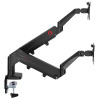 GAMEON GO-5350 Dual Monitor Arm (17 inch - 32 inch) Each Arm Up To 9 KG - Black GAMEON GO-5350 Dual Monitor Arm (17 inch - 32 inch) Each Arm Up To 9 KG - Black