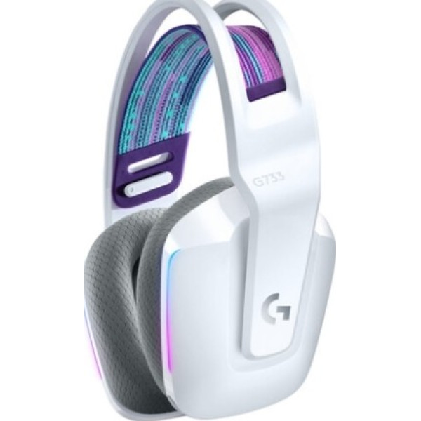 Logitech G733 Lightspeed Wireless Rgb Gaming Headset PC - PS4 - PS5 - White Logitech G733 Lightspeed Wireless Rgb Gaming Headset PC - PS4 - PS5 - White
