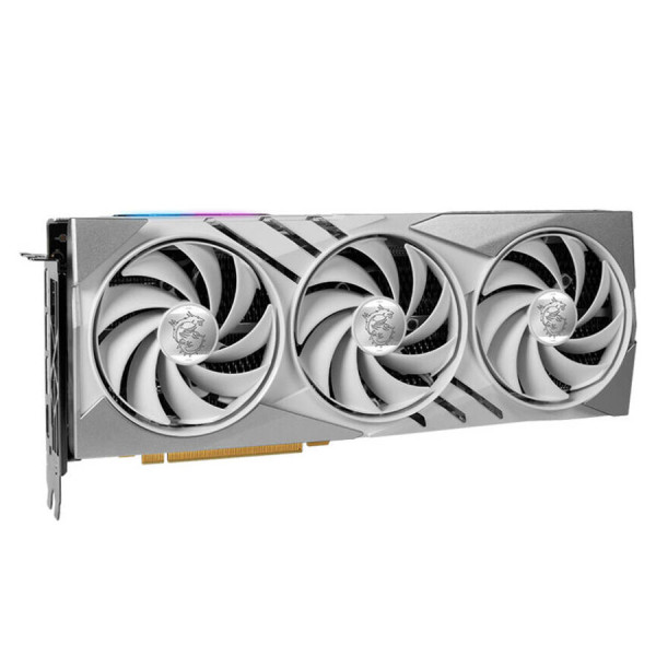 إم إس أى جيمينج اكس سلم RTX 4070 SUPER 12GB - كرت الشاشة - اصدار ابيض إم إس أى جيمينج اكس سلم RTX 4070 SUPER 12GB - كرت الشاشة - اصدار ابيض