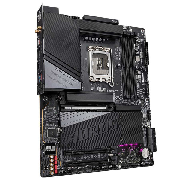 مذربورد جيجابايت Z790 اوروس ايليت اكس DDR5 AX تدعم وايفاي 6E مذربورد جيجابايت Z790 اوروس ايليت اكس DDR5 AX تدعم وايفاي 6E