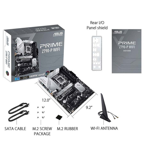 مذربورد أسوس برايم Z790-P WiFi DDR5 - تدعم وايفاي 6 مذربورد أسوس برايم Z790-P WiFi DDR5 - تدعم وايفاي 6