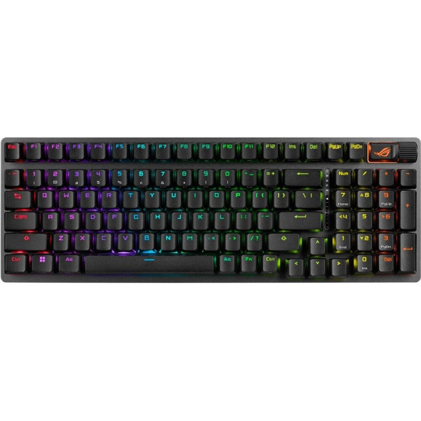 ASUS X901 ROG STRIX SCOPE II 96 Wireless Mechanical Gaming Keyboard - ROG NX SNOW SWITCH - AURA - Support Arabic ASUS X901 ROG STRIX SCOPE II 96 Wireless Mechanical Gaming Keyboard - ROG NX SNOW SWITCH - AURA - Support Arabic