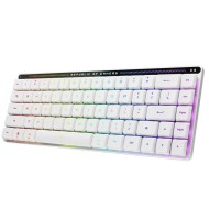 Wireless Keyboard ASUS M603 ROG Falchion RX  Mechanical Gaming Keyboard 65% Wireless - ROG RX Red SWITCH - AURA - White - Support Arabic